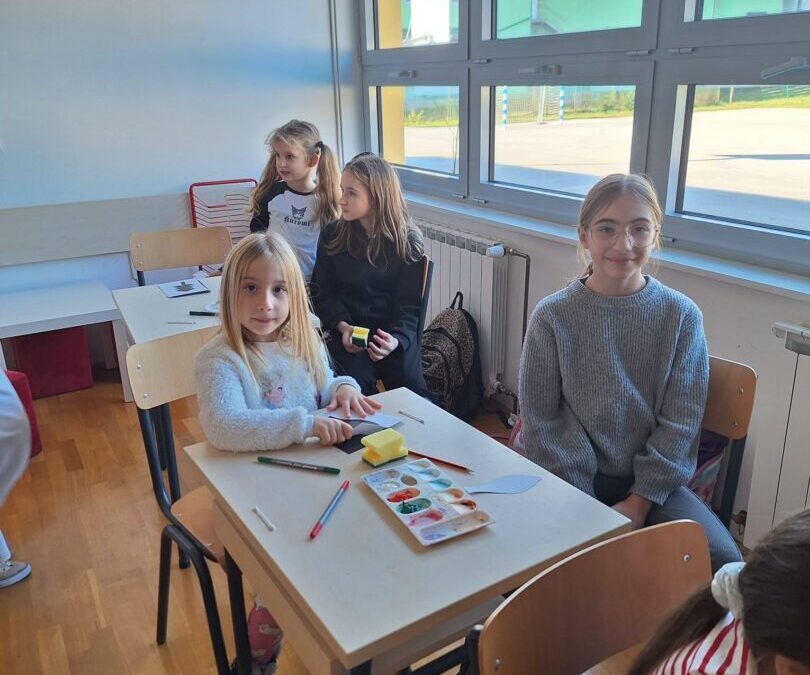 Božićna radionica u našoj školi