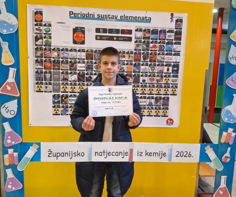 Županijsko natjecanje iz kemije 2026.