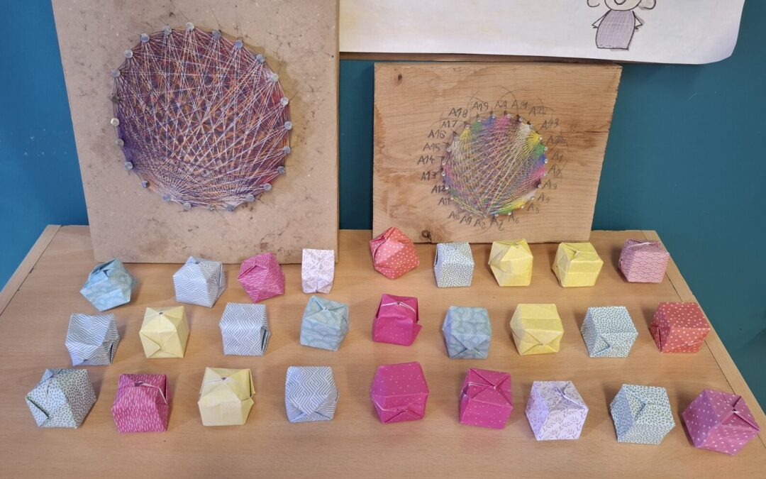 Origami kocke
